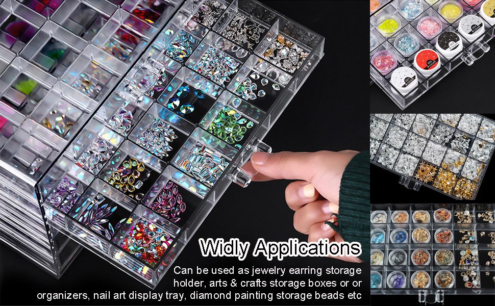 buy in bulk earring storage box organizer, acrylic jewelry storage box holder 5 drawers transparent jewelry display stand with 120 small compartments gift boxes for women girls (clear) source from factory buy in bulk earring storage box organizer, acrylic jewelry storage box holder 5 drawers transparent jewelry display stand with 120 small compartments gift boxes for women girls (clear) source from factory