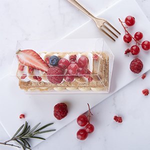 trade price benecreat 10pcs clear gift boxes 6.8x4.7x1.2inch rectangle pvc wedding party favour boxes for candy chocolate, present contains, festival gift packaging wholesale supplier