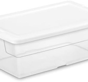 Fabrika doğrudan sterilite 12'li istiflenebilir saklama kutusu, kapaklı, şeffaf plastik tasarım, 6 litre OEM/ODM hizmetleri