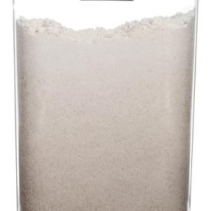 direct bulk orders rubbermaid brilliance 16-cup airtight food storage container with lid, clear/grey - optimal for pantry organization, flour, sugar, and food storage low-cost wholesale