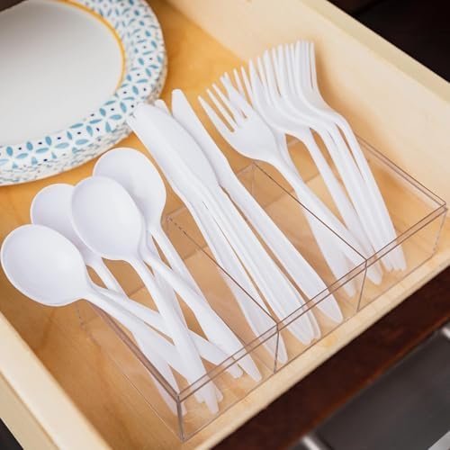 buy in bulk hammont rectangle acrylic box - shelf organizer bins - clear storage containers - candy party favors | bathroom storage | makeup cosmetic organization | 7.5"x3.75"x2" (4 pack) source from factory