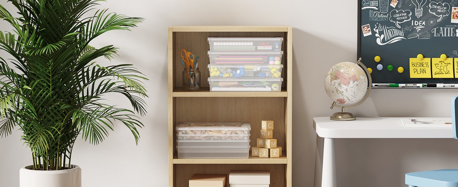 factory price lifewit 4 pack plastic multi-purpose storage box with latching lids, clear a4, 8.5