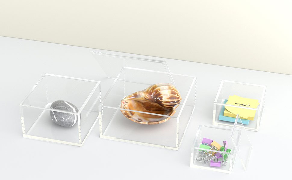 buy in bulk niubee acrylic storage box with lids, 4‘’ clear mult-purpose box square stackable for office, home, mini cube containers for jewelry,staples, mini toys source from factory buy in bulk niubee acrylic storage box with lids, 4‘’ clear mult-purpose box square stackable for office, home, mini cube containers for jewelry,staples, mini toys source from factory