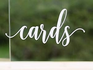 buy in bulk uniqooo clear acrylic card box w/slot, thick diy wedding box blank white print, large 10x10x5.5 in, for reception decoration fundraiser money box election ballot graduation keepsake party favor source from factory