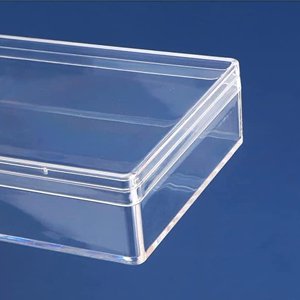 buy in bulk dedoot clear acrylic box with lids, 4 pack 4.3x2.7x1 inch clear acrylic plastic square cube storage candy box containers for wedding, party, treats, coin, jewelry accessories source from factory
