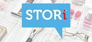 buy in bulk stori audrey stackable clear bin plastic organizer drawers | 2 piece set | organize cosmetics and beauty supplies on a vanity | made in usa source from factory