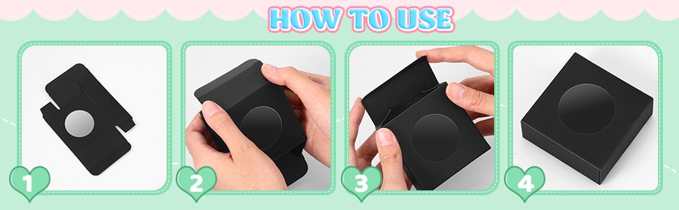 trade price chinco 30 pcs kraft paper box with clear window homemade soap boxes presents packaging boxes for bakery cookies cake packaging birthday party gift boxes(original, 3 x 3 x 1.2 inch) wholesale supplier