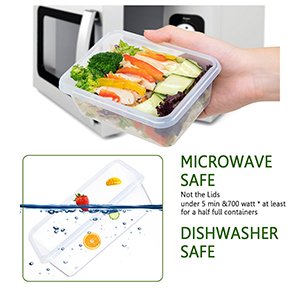 direct bulk orders 32 piece food storage container with lids (16 containers + 16 lids) - plastic food airtight leak proof snap lock lids, bpa free storage containers with lids low-cost wholesale