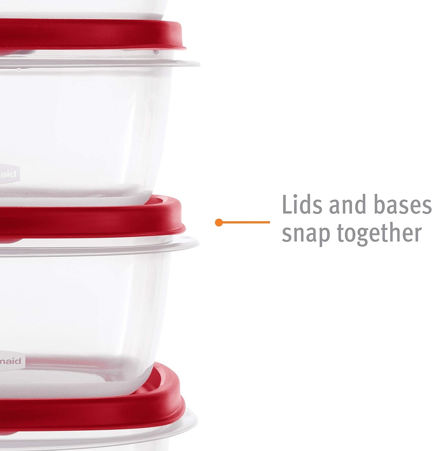 factory price rubbermaid 42-piece food storage containers with lids volume discount