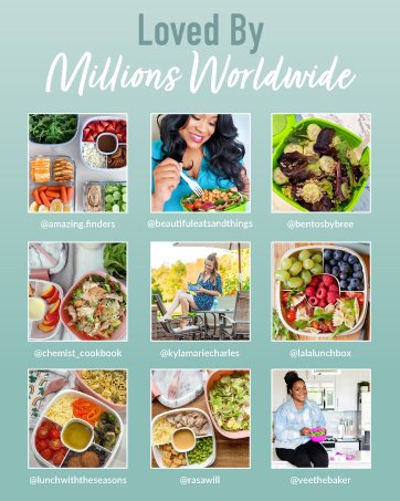 factory price bentgo classic - adult bento box, all-in-one stackable lunch box container with 3 compartments, plastic utensils, and nylon sealing strap, bpa free food container (blue) volume discount