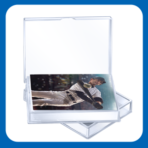 buy in bulk zonon 12 pieces clear deck case, card organizer compatible with mtg tcg plastic playing card case trading card collection card box holder for game cards storage source from factory