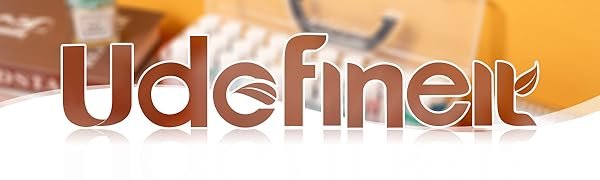 buy in bulk udefineit 2 sizes portable clear acrylic paint organizer boxes with handle, empty craft paint storages for paint bottle/brush, hold up to 30 bottles of 2 fl. oz acrylic paints, plastic long pencil box source from factory