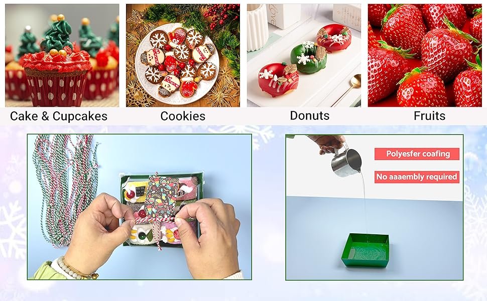 manufacturer direct hctwpy christmas charcuterie boxes christmas bakery boxes disposable paper food containers gift box with clear lids ropes cards for xmas party favor sandwich cookies donuts bakla,72 pieces supplier direct manufacturer direct hctwpy christmas charcuterie boxes christmas bakery boxes disposable paper food containers gift box with clear lids ropes cards for xmas party favor sandwich cookies donuts bakla,72 pieces supplier direct