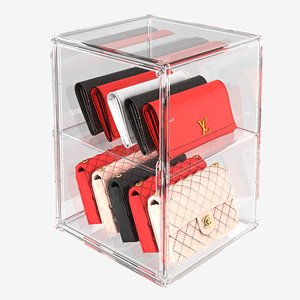 buy in bulk submatches closet organizers and storage clear handbag storage,purse organizer for closet system 3 packs acrylic display case, plastic storage containers organizers source from factory