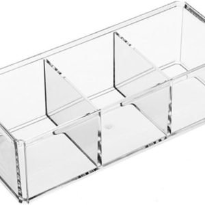 buy in bulk acrylic tea bag storage box coffee milk tea sorting storage rack transparent office desktop tea room,acrylic tea bag organizer,kitchen pantry cabinet, organize storage shelves,(style 2) source from factory