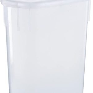 trade price rubbermaid wrap n' craft plastic wrapping paper organizer storage container with top ornament storage compartment for 20 standard 30 inch rolls, clear wholesale supplier