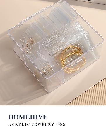 buy in bulk acrylic jewelry organizer with 20 anti-tarnish pvc bags, clear jewelry box for earrings, rings, necklaces, portable travel jewelry case for women, dustproof and waterproof, pink source from factory buy in bulk acrylic jewelry organizer with 20 anti-tarnish pvc bags, clear jewelry box for earrings, rings, necklaces, portable travel jewelry case for women, dustproof and waterproof, pink source from factory