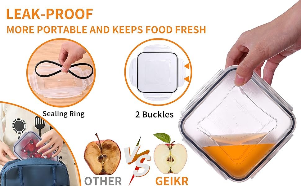 direct bulk orders 40 pcs plastic food storage containers with lids airtight, bpa-free leakproof meal prep containers reusable,microwave & dishwasher & freezer safe,includes labels & pen low-cost wholesale