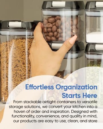 direct bulk orders chef's path kitchen storage box – set of 14 airtight food containers – kitchen and pantry organisation – bpa-free plastic food storage box – labels, marker and spoons low-cost wholesale