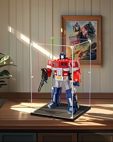 buy in bulk clear acrylic display case self assemble display case for collectibles acrylic display box alternative glass case for action figures doll toys (6x6x10 inch, 15x15x25 cm) source from factory