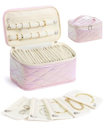 buy in bulk acrylic jewelry organizer with 20 anti-tarnish pvc bags, clear jewelry box for earrings, rings, necklaces, portable travel jewelry case for women, dustproof and waterproof, pink source from factory buy in bulk acrylic jewelry organizer with 20 anti-tarnish pvc bags, clear jewelry box for earrings, rings, necklaces, portable travel jewelry case for women, dustproof and waterproof, pink source from factory
