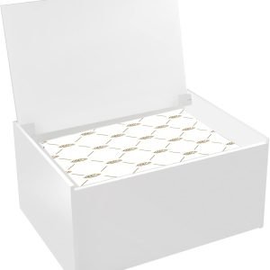 buy in bulk acrylic laundry dryer sheet holder, clear dryer sheets container with lid for laundry room, white source from factory