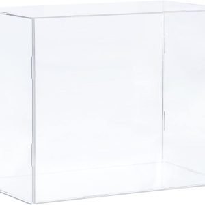 buy in bulk meccanixity acrylic display case plastic box clear assemble dustproof showcase 10.2x6.3x8 inch for collectibles items source from factory