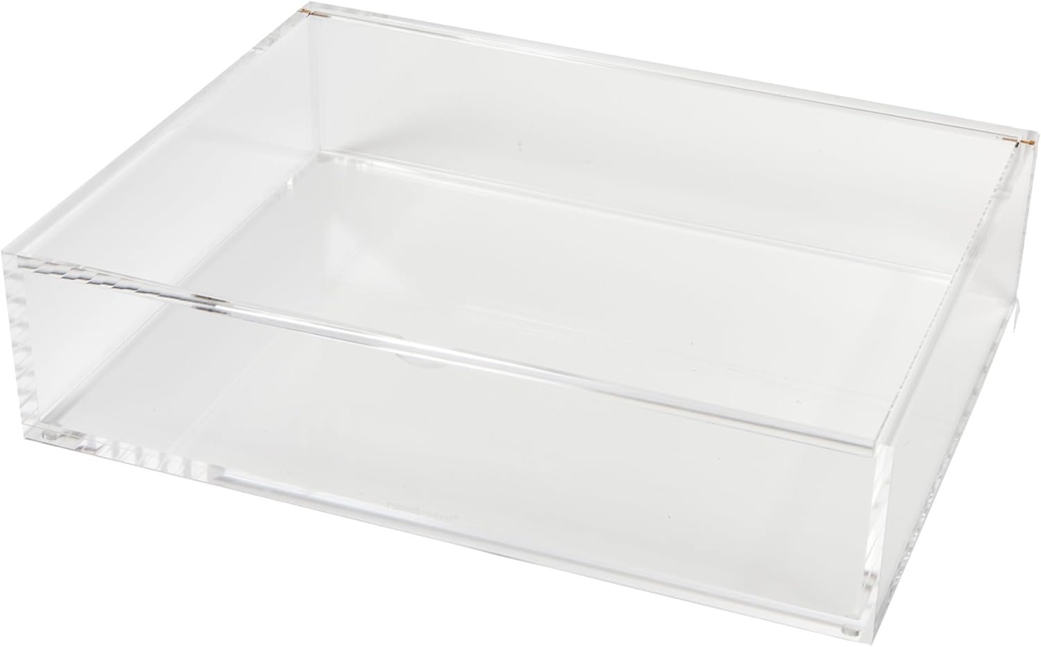 buy in bulk russell+hazel large acrylic flip box, 12.5” x 6.5”, desktop organization, clear, 1 count, 98148 source from factory