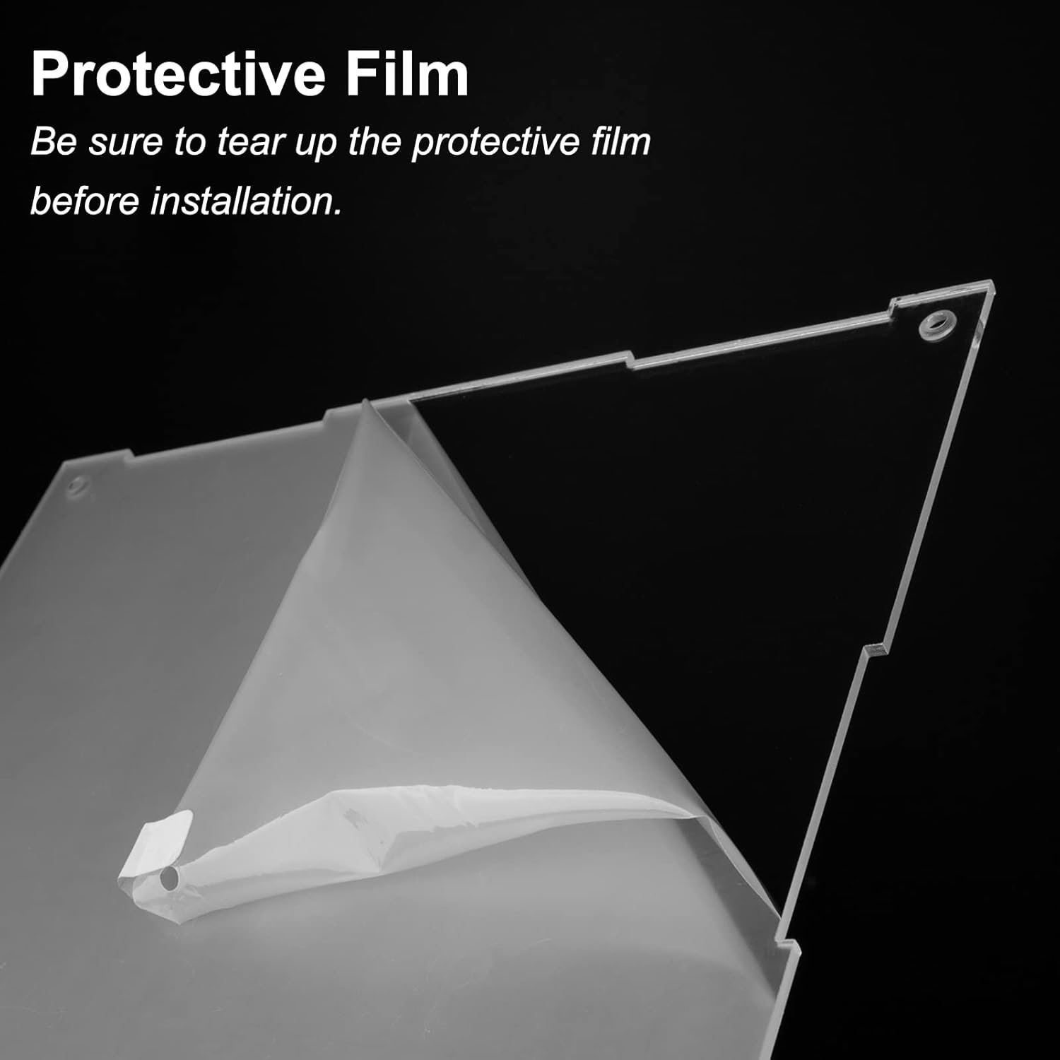 buy in bulk cliselda clear acrylic display case with black base 10x10x10 in, sturdy acrylic display box countertop box square glass case, dustproof protection showcase for action figures toys collectibles source from factory