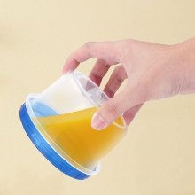 direct bulk orders freezer storage containers, [10 pack-16 oz] ultra thick freezer containers with leakproof twist top lids, heavy duty bpa free stackable food containers for lunch/salad/leftover/soup/oats/ice cream low-cost wholesale