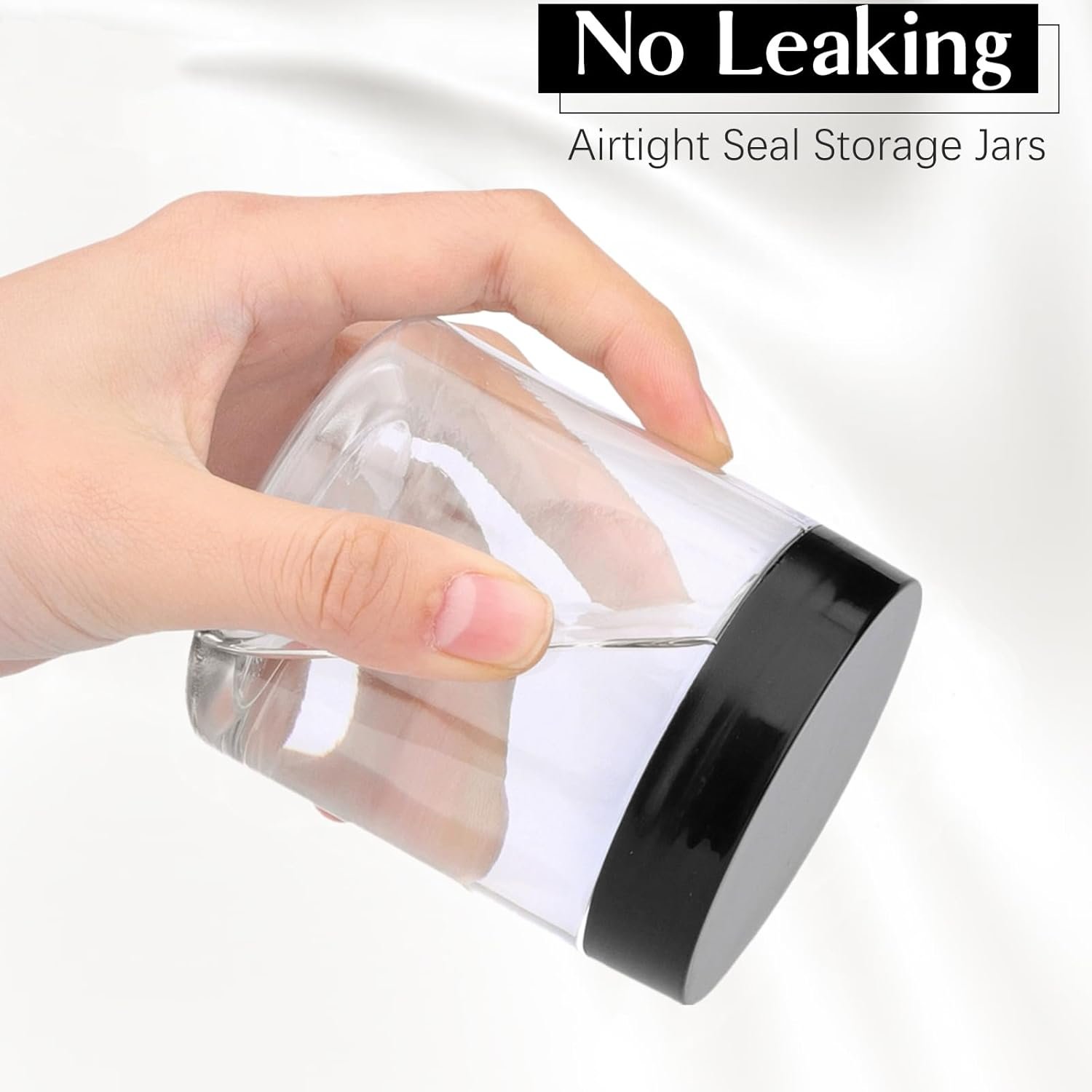 factory direct 36 pack 8 oz plastic container jars with lids and labels bpa free, tuzazo empty round clear cosmetic containers plastic slime jars for lotion, cream, ointments, body butter, travel storage (36) oem/odm services