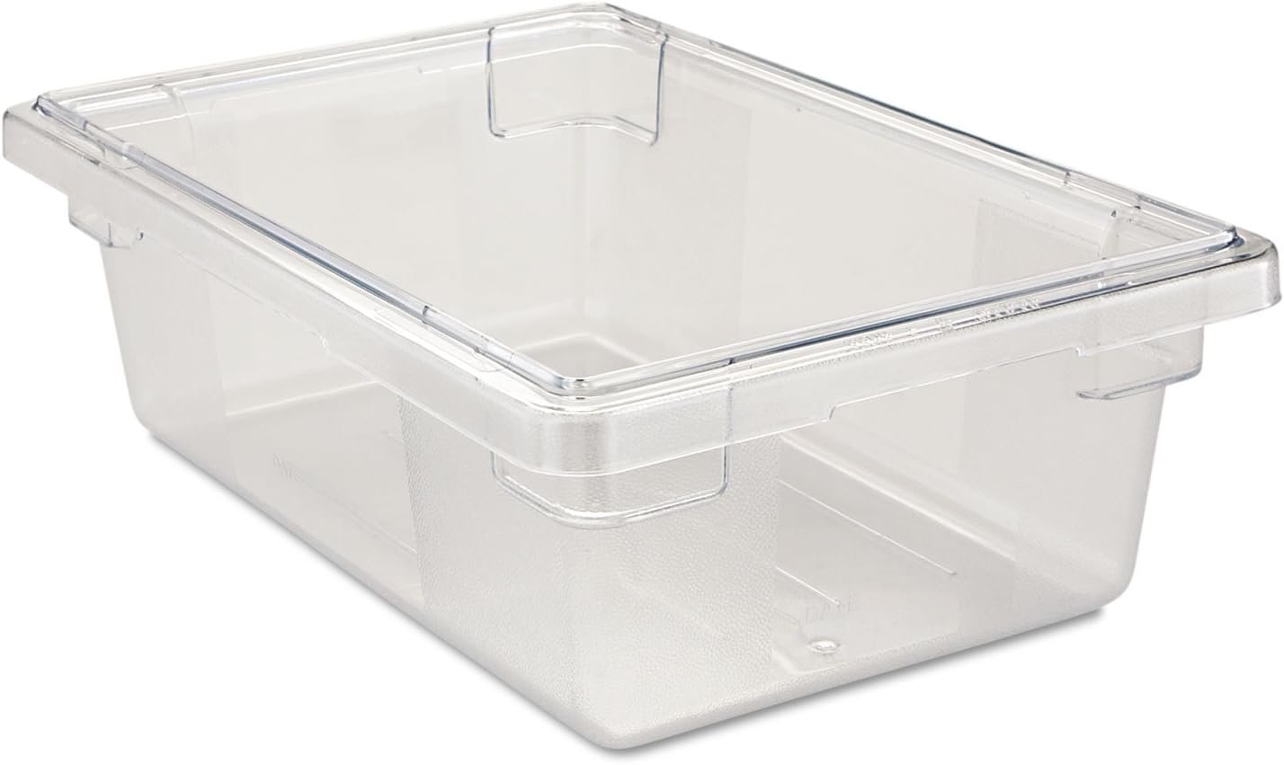 factory direct commercial products polycarbonate food storage box/tote, 3.5 gallon, clear, for restaurant/kitchen/cafeteria oem/odm services