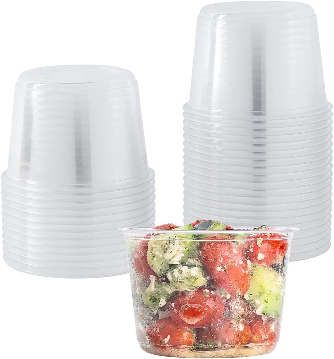factory direct karat 16oz pet round deli container (117mm), fp-dc16-pet - 500 ct oem/odm services