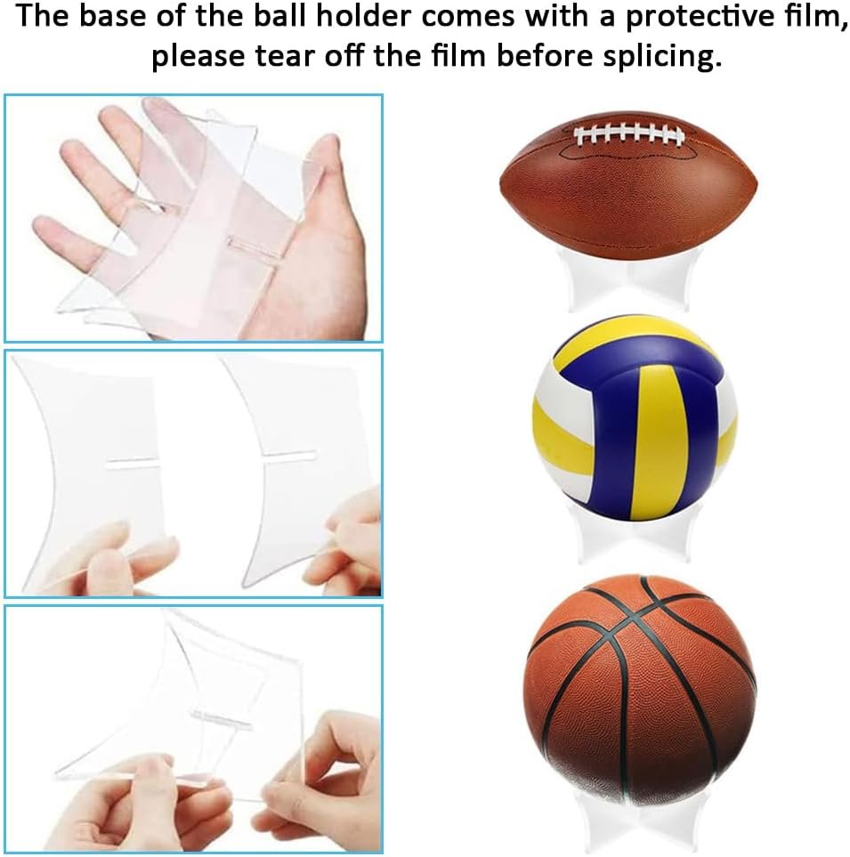 buy in bulk football display case, jaragar acrylic football storage box full size assemblable football showcase memorabilia display boxes with magnetic door removable display stand uv protection source from factory