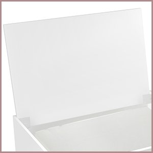 buy in bulk acrylic laundry dryer sheet holder, clear dryer sheets container with lid for laundry room, white source from factory