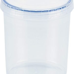 factory direct lock & lock easy essentials twist food storage lids/airtight containers, bpa free, tall-30.4oz clear oem/odm services