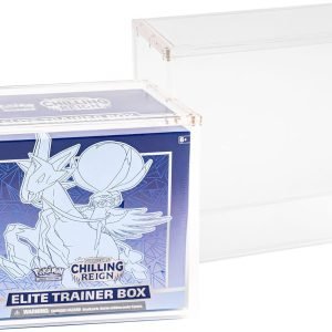 buy in bulk acrylic display case for pokemon elite trainer box with magnetic top source from factory