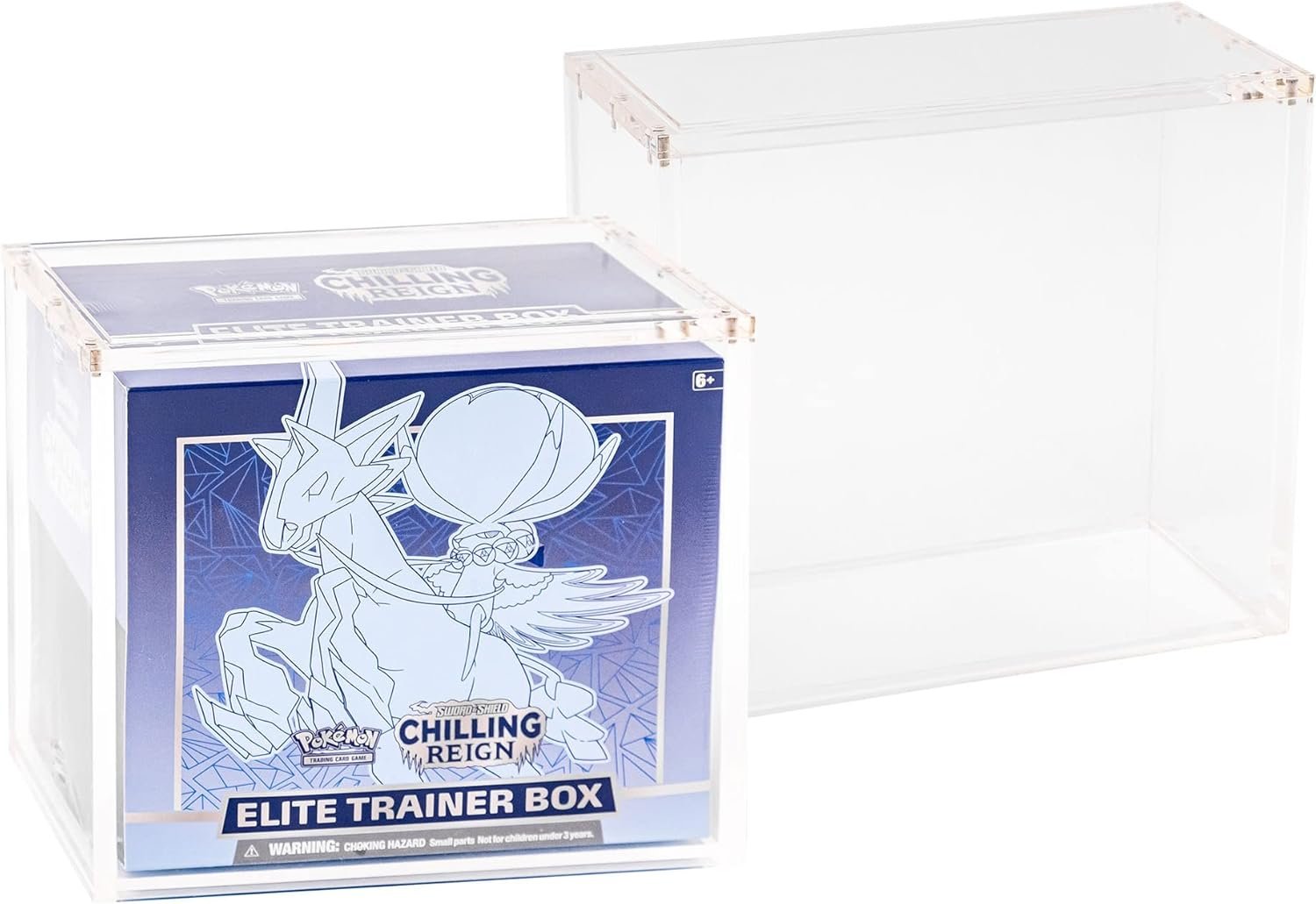 buy in bulk acrylic display case for pokemon elite trainer box with magnetic top source from factory