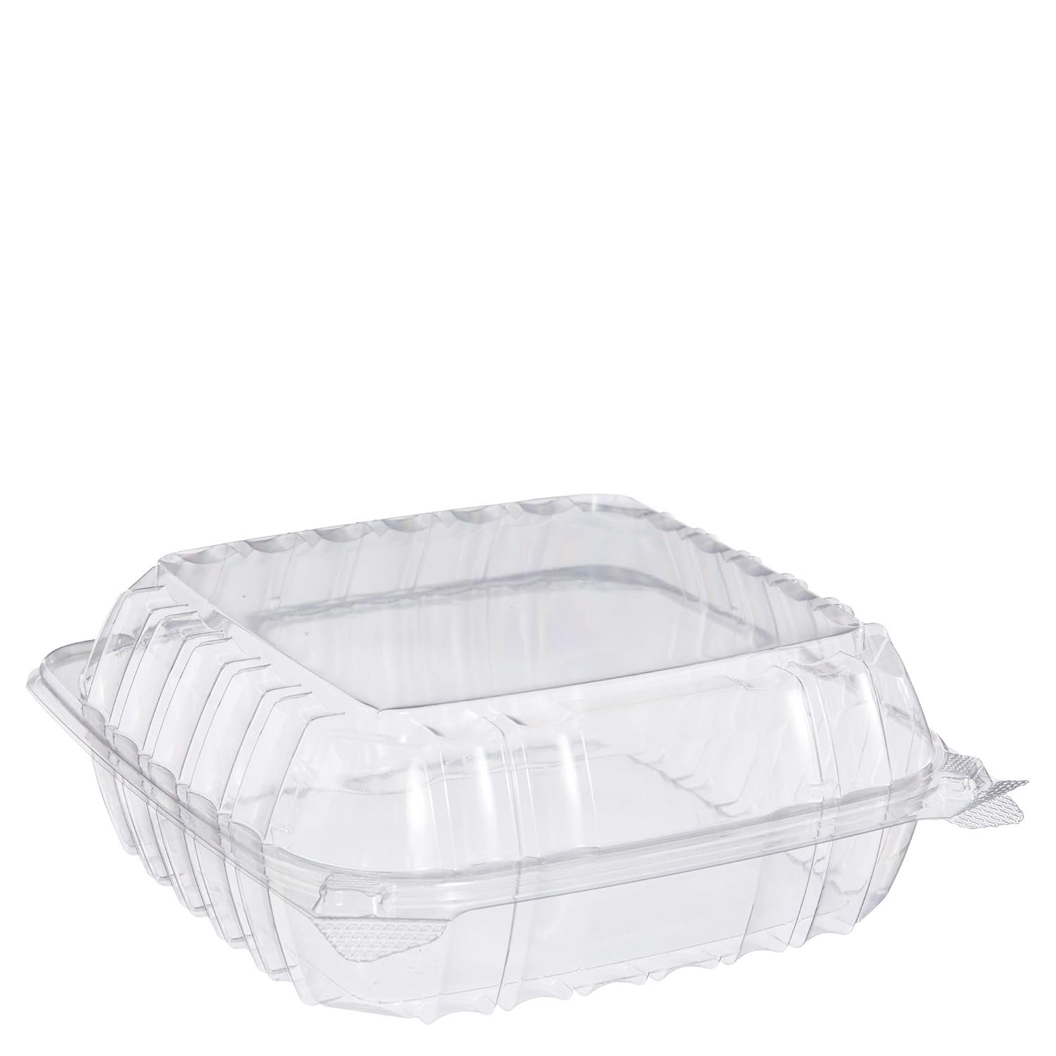 factory direct dart c90pst1 clearseal plastic hinged containers, clear, 8.2 x 8.3 x 3 inches, case of 250 oem/odm services