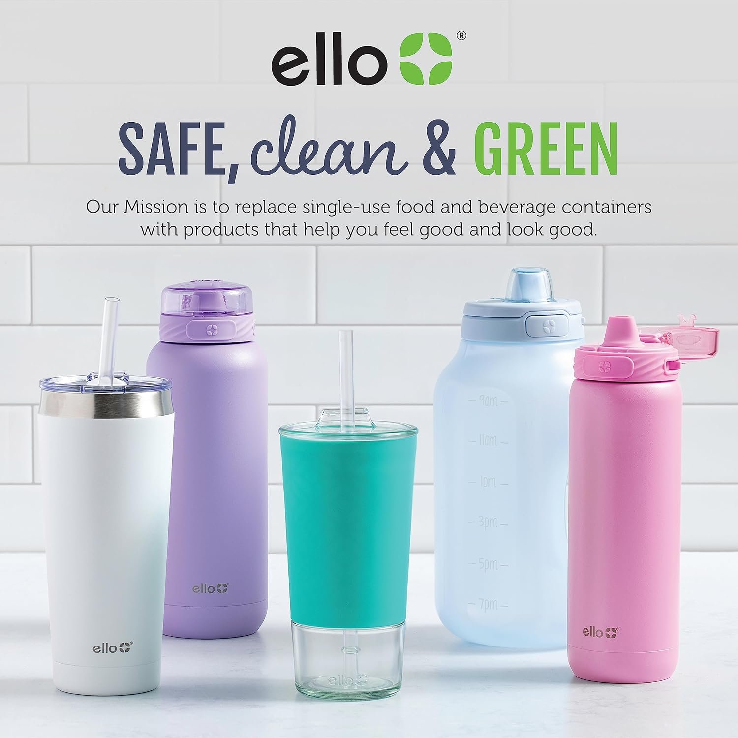 direct bulk orders ello duraglass 3.4 cup meal prep sets 10pc, 5 pack set- glass food storage container with silicone boot and airtight bpa-free plastic lids, dishwasher, microwave, and freezer safe, garden goals low-cost wholesale