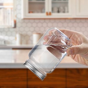 factory direct novelinks 16 ounce clear plastic jars with black lids - refillable round clear containers clear jars storage containers for kitchen & household storage - bpa free (20 pack) oem/odm services