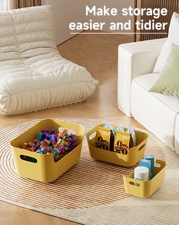 factory price owill 7 pcs plastic storage bins and baskets for efficient home classroom organization small containers in multicolour for kitchen, cupboard box, and bathroom organizer on shelves and tubs volume discount