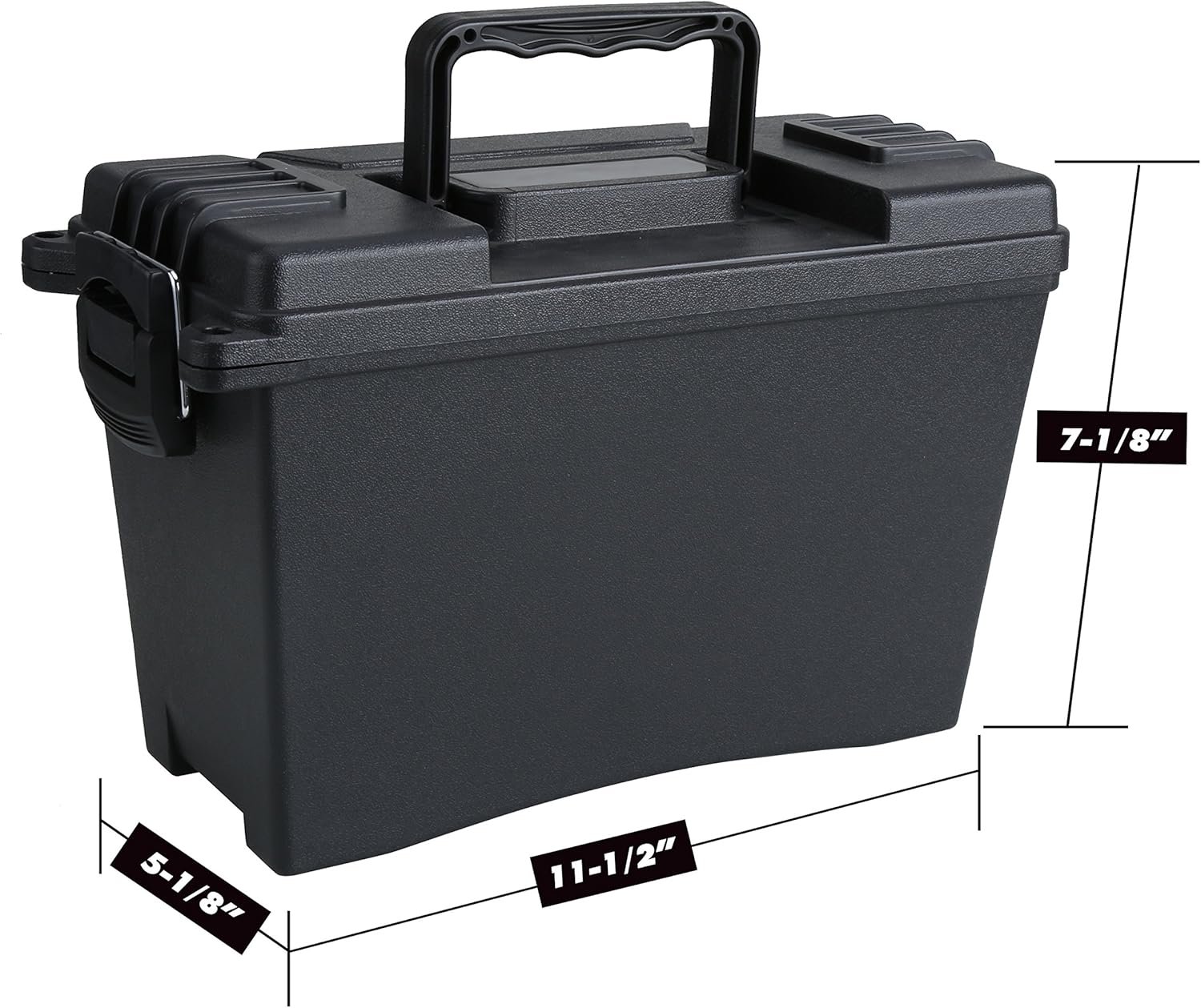 factory price olympia tools plastic field/ammo storage boxes, black, 84-404 volume discount