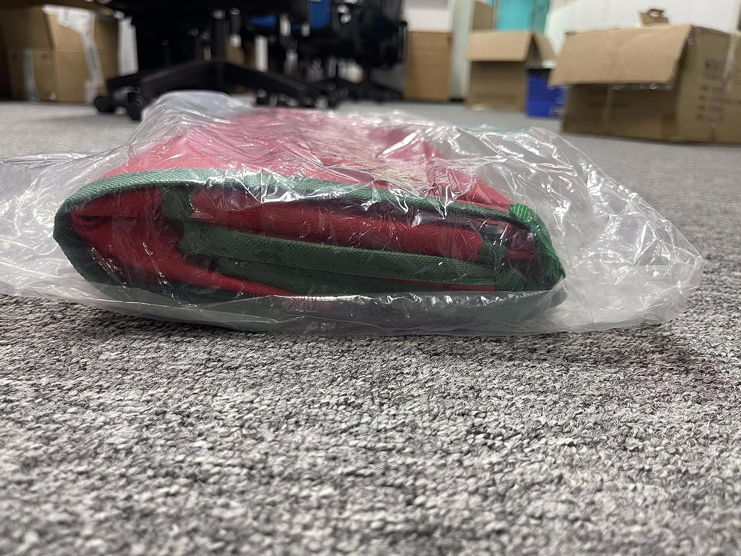 trade price christmas wrapping paper organizer storage bag, wrapping paper storage fits 42″ long rolls, gift wrap storage with clear window 42″ x 10″ x 10″ wholesale supplier