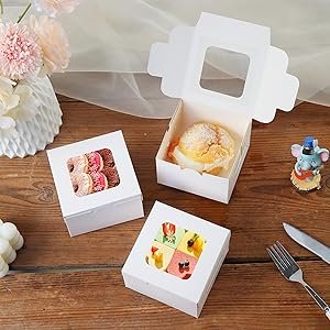 trade price 50pcs 5x5x2.5 inches cookie boxes,white bakery boxes with window,small treat boxes,mini cake boxes,for pastry,dessert,cookies,muffins,donuts,chocolate covered strawberries (5 * 5 * 2.5inch) wholesale supplier trade price 50pcs 5x5x2.5 inches cookie boxes,white bakery boxes with window,small treat boxes,mini cake boxes,for pastry,dessert,cookies,muffins,donuts,chocolate covered strawberries (5 * 5 * 2.5inch) wholesale supplier
