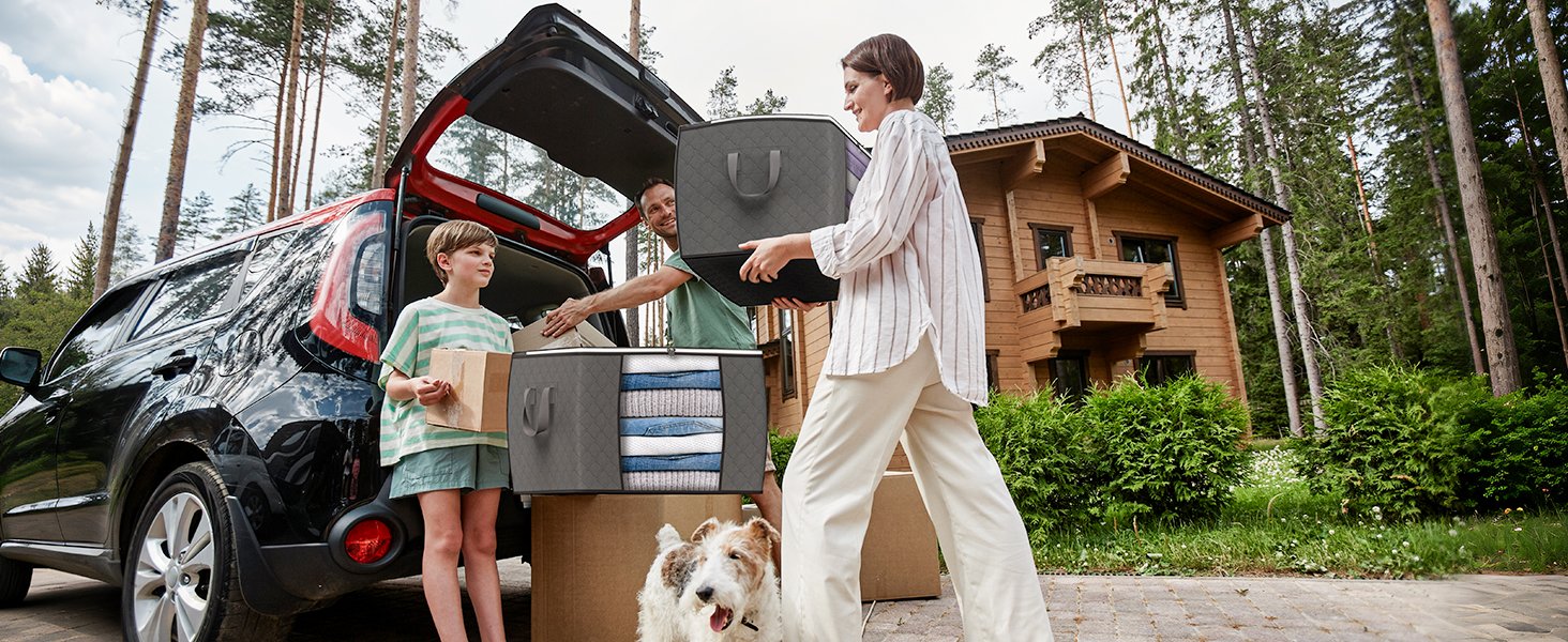 factory direct 90 l large storage bags, 6 pack clothes storage bins foldable closet organizers storage containers with reinforced handle for clothing, blanket, comforters, bed sheets, pillows and toys (gray) oem/odm services factory direct 90 l large storage bags, 6 pack clothes storage bins foldable closet organizers storage containers with reinforced handle for clothing, blanket, comforters, bed sheets, pillows and toys (gray) oem/odm services