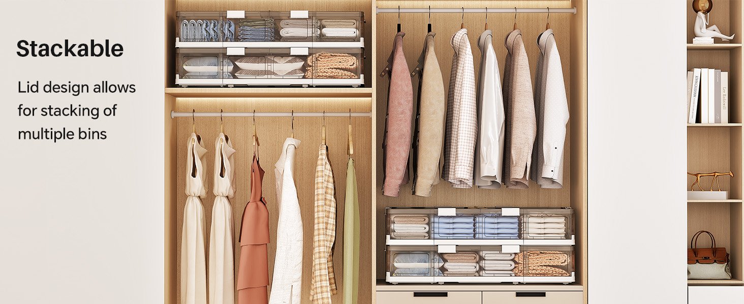 factory direct kitstorack clear plastic under bed storage containers bins with lids and 8 pre-installed wheels,37.8 qt,foldable flat under bed organizer boxes for clothes shoes clothing bedroom,large,1 pack oem/odm services