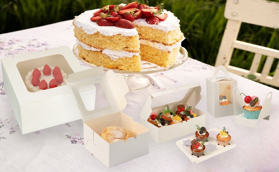 trade price 50pcs 5x5x2.5 inches cookie boxes,white bakery boxes with window,small treat boxes,mini cake boxes,for pastry,dessert,cookies,muffins,donuts,chocolate covered strawberries (5 * 5 * 2.5inch) wholesale supplier trade price 50pcs 5x5x2.5 inches cookie boxes,white bakery boxes with window,small treat boxes,mini cake boxes,for pastry,dessert,cookies,muffins,donuts,chocolate covered strawberries (5 * 5 * 2.5inch) wholesale supplier