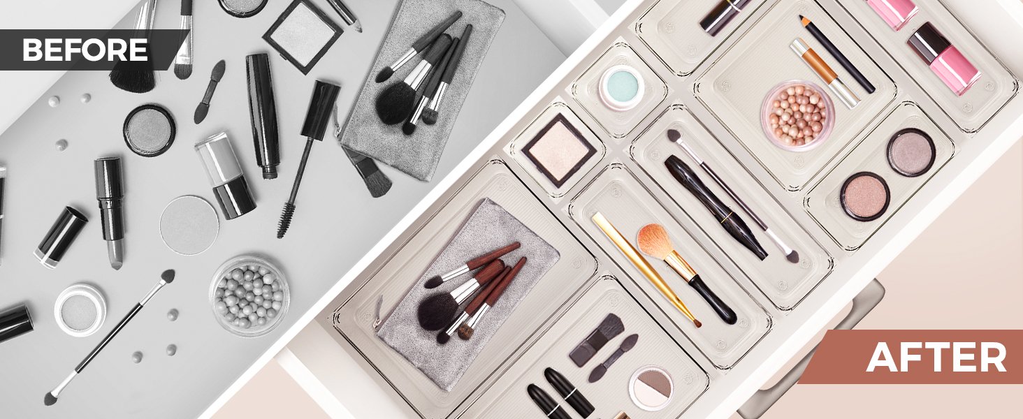 factory direct ravinte 6 pack drawer organizer - 6