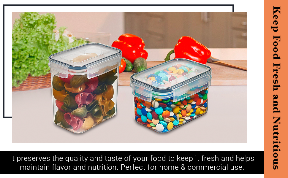 factory direct 24 pack airtight food storage container set - bpa free clear plastic kitchen and pantry organization canisters with durable lids for cereal, dry food flour & sugar - labels, marker & spoon set oem/odm services